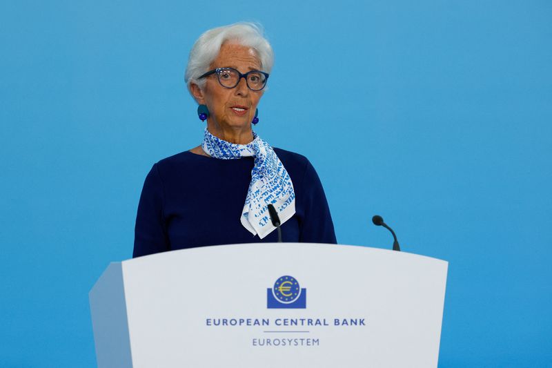 &copy; Reuters. Presidente do BCE, Christine Lagarden24/07/2025. REUTERS/Heiko Becker