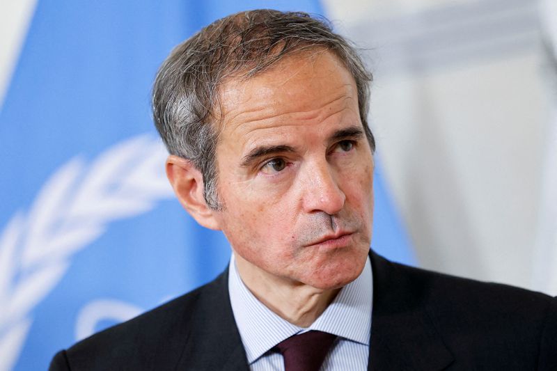 &copy; Reuters. Rafael Grossi em Vienan 25/6/2025   REUTERS/Lisa Leutner