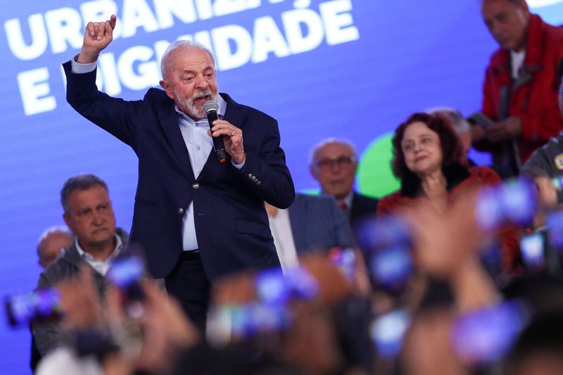&copy; Reuters. Lula discursa em evento em Osasco, Grande São Paulon25/07/2025nREUTERS/Jean Carniel