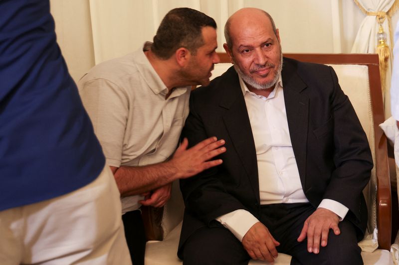 Hamas' exiled Gaza chief says ceasefire talks meaningless under 'blockade and starvation'