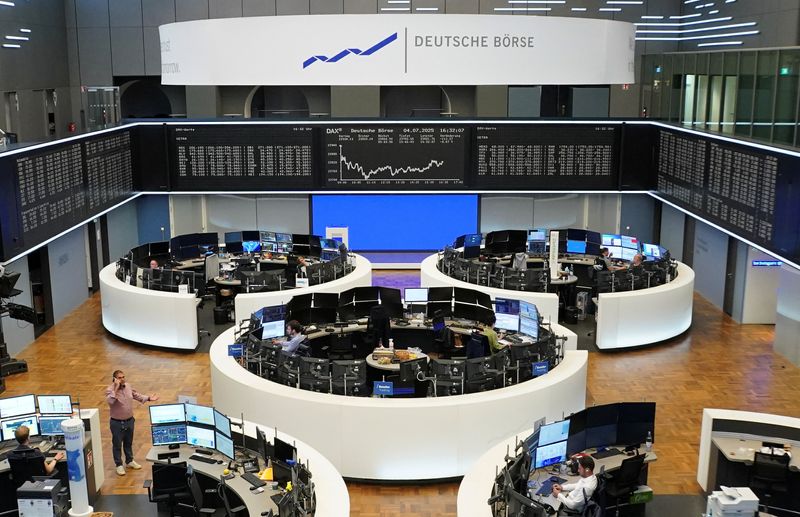 &copy; Reuters. Bolsa de Frankfurtn04/07/2025.    REUTERS/Wolfgang Rattay/File Photo