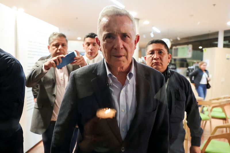 Colombia ex-president Uribe guilty of abuse of process, bribery of a public official
