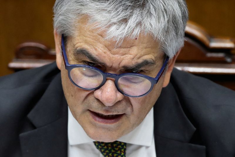 &copy; Reuters. Ministro das Finanças do Chile, Mario Marceln21/11/2024nREUTERS/Rodrigo Garrido