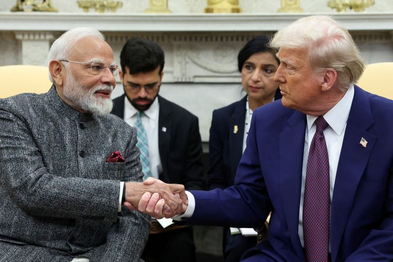 Trump says US, India still negotiating after 25% US tariff threat