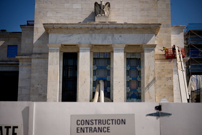 &copy; Reuters. Sede do Federal Reserve, em Washingtonn24/07/2025nAndrew Harnik/Pool via REUTERS