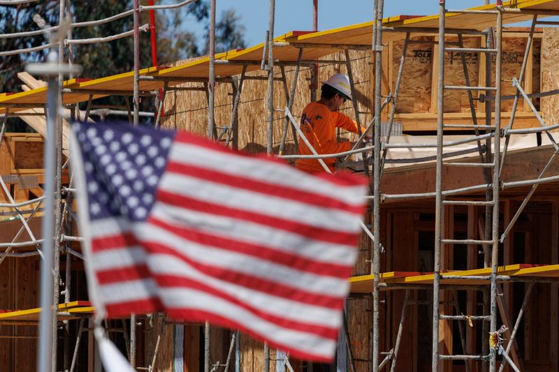 &copy; Reuters. Construção de moradia na Califórnia, EUAn28/07/2025. REUTERS/Mike Blake