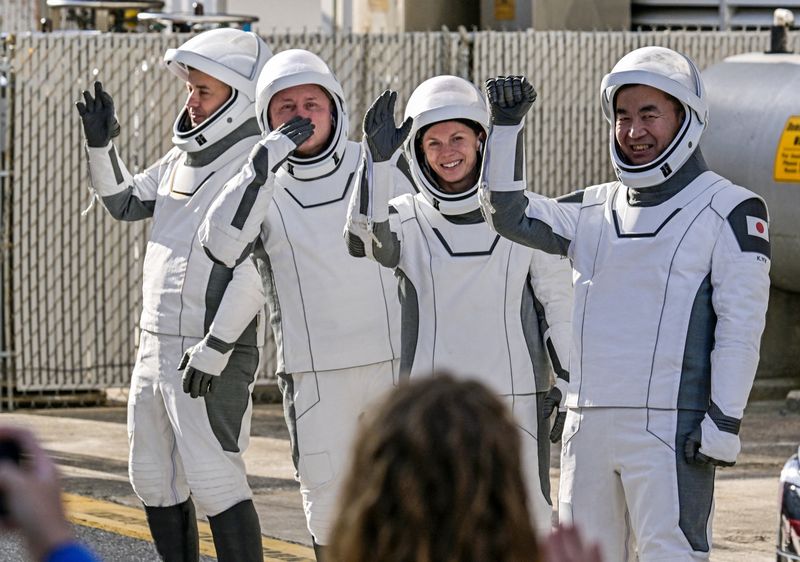 SpaceX launches joint astronaut crew to ISS in NASA's Crew-11 mission