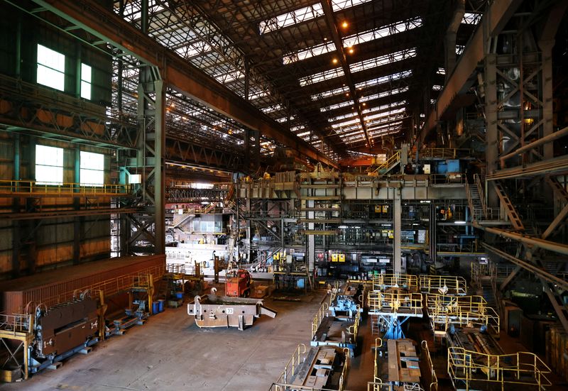 LYNXMPEL7209B_L BluesCope leads in Australia global steel giants in Push for Gupta's Wh whoalla Plant