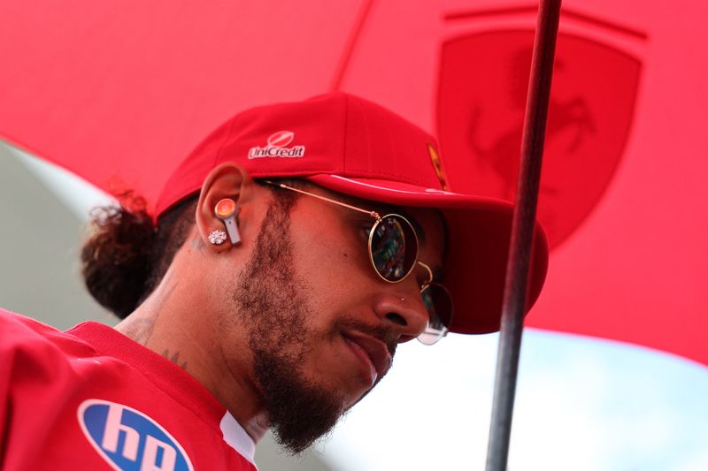 &copy; Reuters. Lewis Hamilton no GP da Hungrian 3/8/2025    REUTERS/Jakub Porzycki
