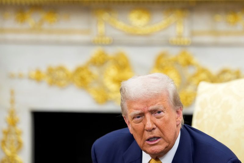 &copy; Reuters. Presidente dos EUA, Donald Trumn22/07/2025nREUTERS/Kent Nishimura