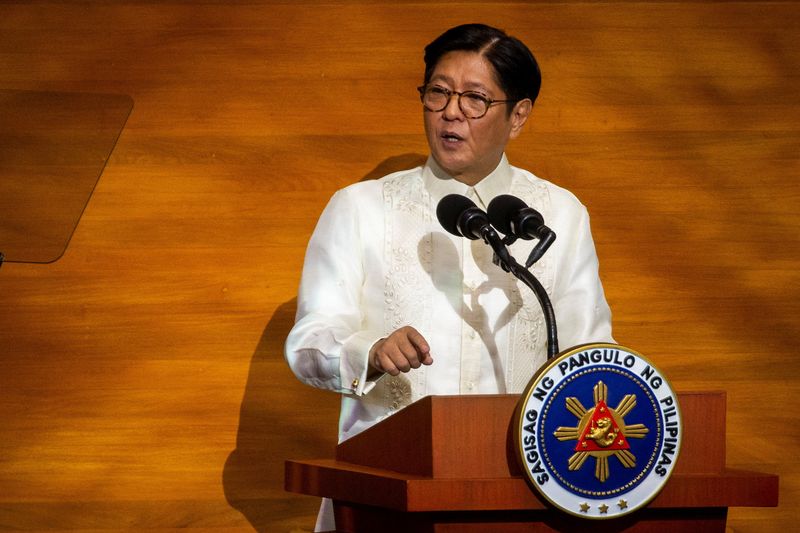 &copy; Reuters. Presidente filipino Ferdinand Marcos Jrn 28/7/2025   REUTERS/Lisa Marie David
