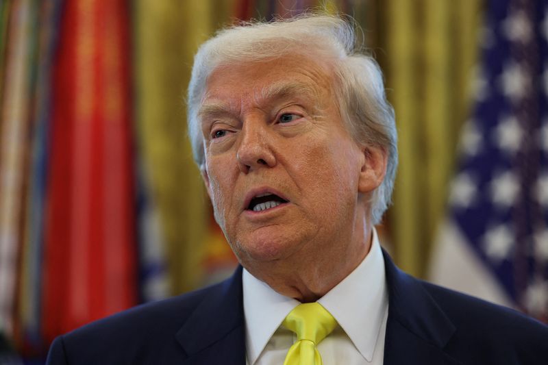 &copy; Reuters. Presidente dos EUA, Donald Trumpn07/08/2025nREUTERS/Jonathan Ernst