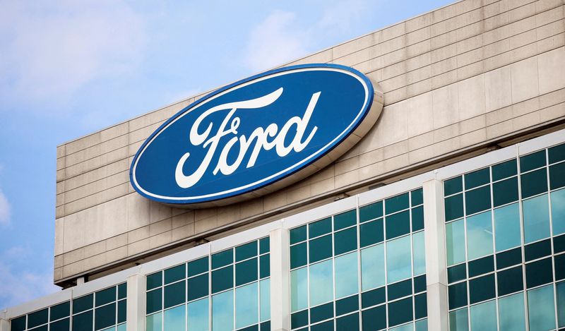 &copy; Reuters. Logo da Ford em Michigan, EUAn12/3/2025 REUTERS/Rebecca Cook/Arquivo