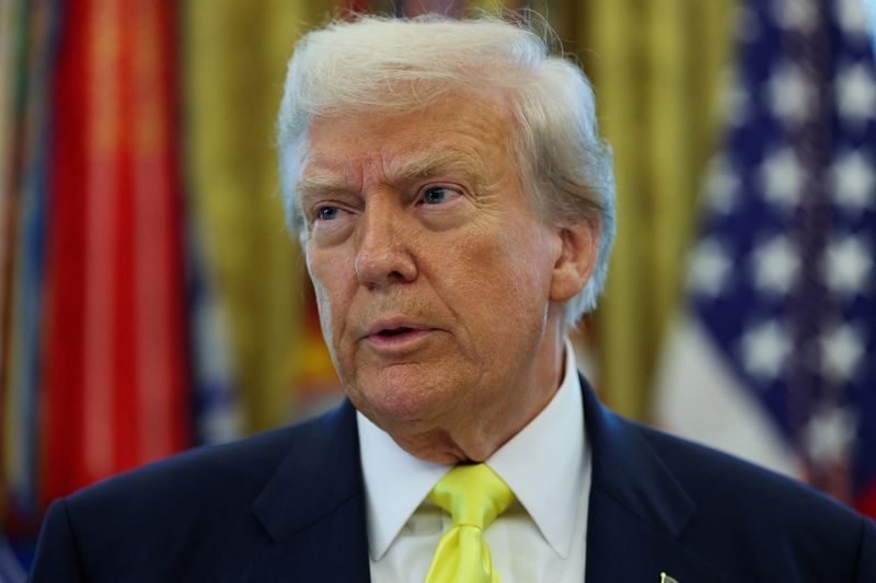 &copy; Reuters. Presidente dos EUA, Donald Trumpn07/08/2025nREUTERS/Jonathan Ernst