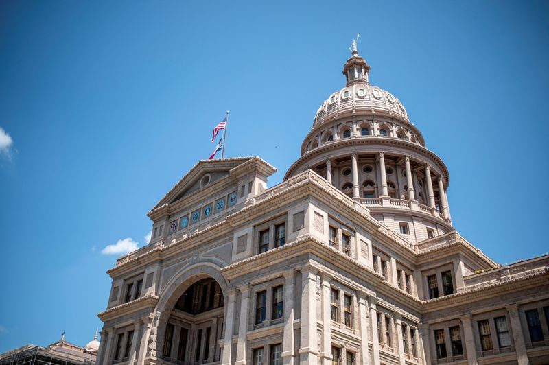 &copy; Reuters. O Capitólio do Estado do Texas em Austin, EUAn11/08/2025nREUTERS/Sergio Flores