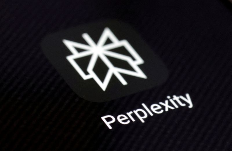 &copy; Reuters. Imagem ilustrativa do ícone do app da Perplexity AI. 04/01/2024 REUTERS/Dado Ruvic