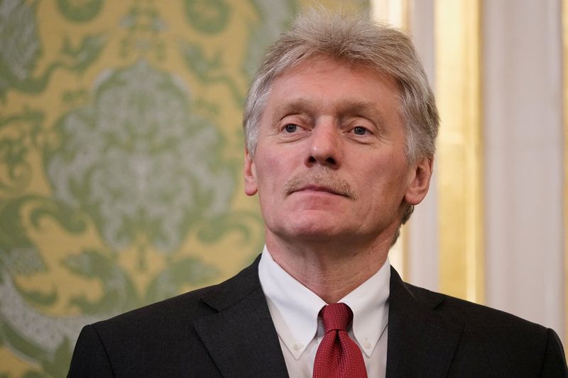 &copy; Reuters. Porta-voz do Kremlin Dmitry Peskov em Moscoun 23/6/2025   Pavel Bednyakov/Pool via REUTERS