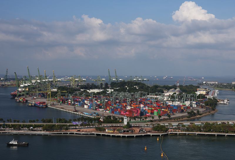 Singapore's exports fall 4.6% y/y in July, weaker than forecast