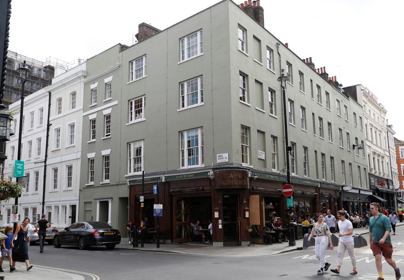 &copy; Reuters. Soho House em Greek Street, Londresn13/7/2021 REUTERS/Peter Nicholls/Arquivo