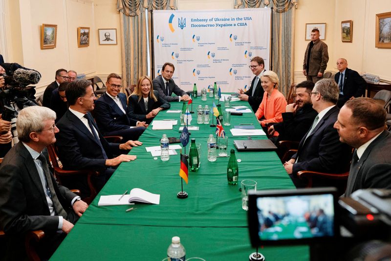 Morning Bid: Caution on Ukraine, eyes on Jackson Hole