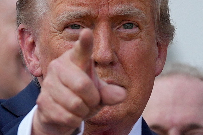 &copy; Reuters. Presidente dos EUA Donald Trump n 4/7/2025   REUTERS/Leah Millis