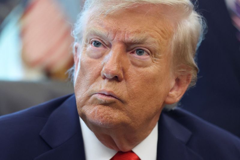 &copy; Reuters. Presidente dos EUA, Donald Trumpn25/08/2025nREUTERS/Jonathan Ernst
