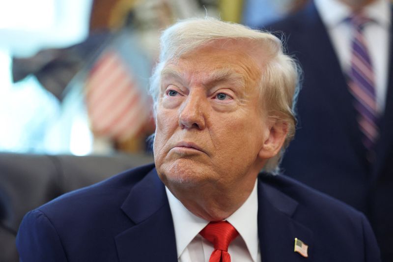 &copy; Reuters. Presidente dos EUA Donald Trump na Casa Brancan 25/8/2025    REUTERS/Jonathan Ernst