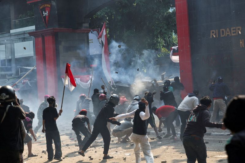 Police killing sparks Indonesia unrest in first major test for Prabowo presidency
