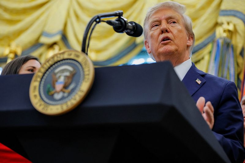 Trump dismisses rumors he is in ill health