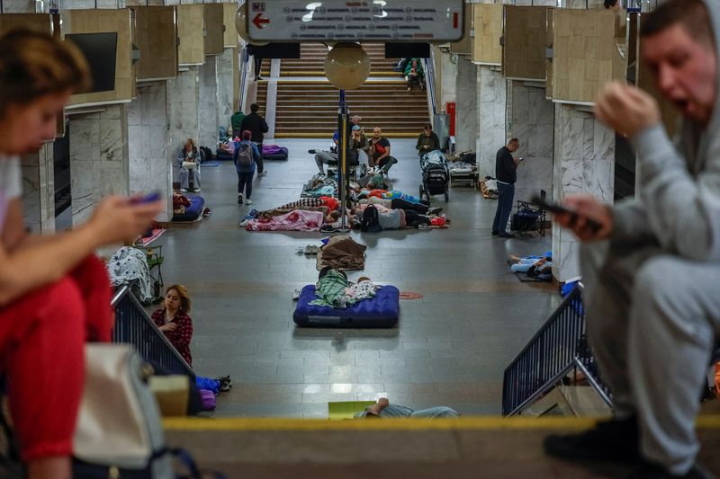 Sweeping Russian air attack hits Ukraine as Putin attends China parade