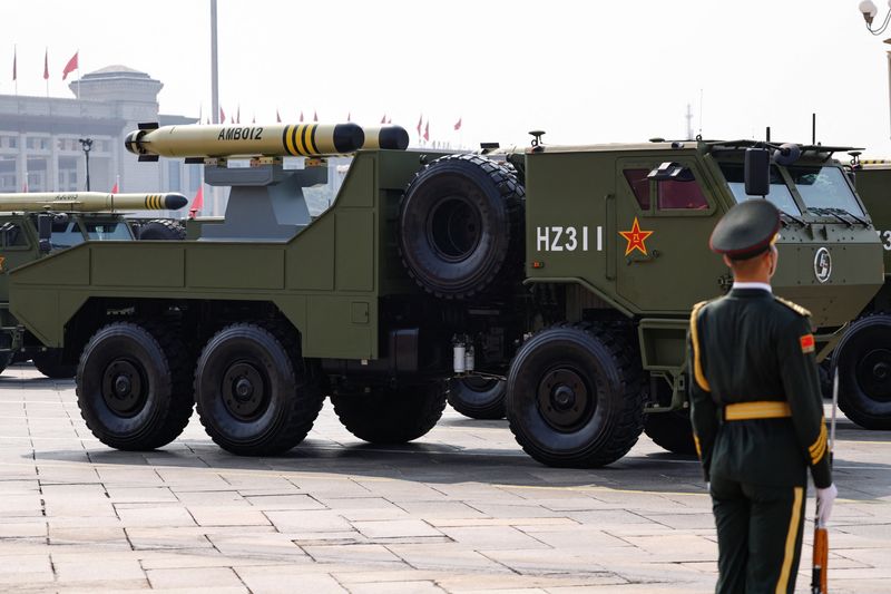 Analysis-China's parade of new weaponry sends message of deterrence