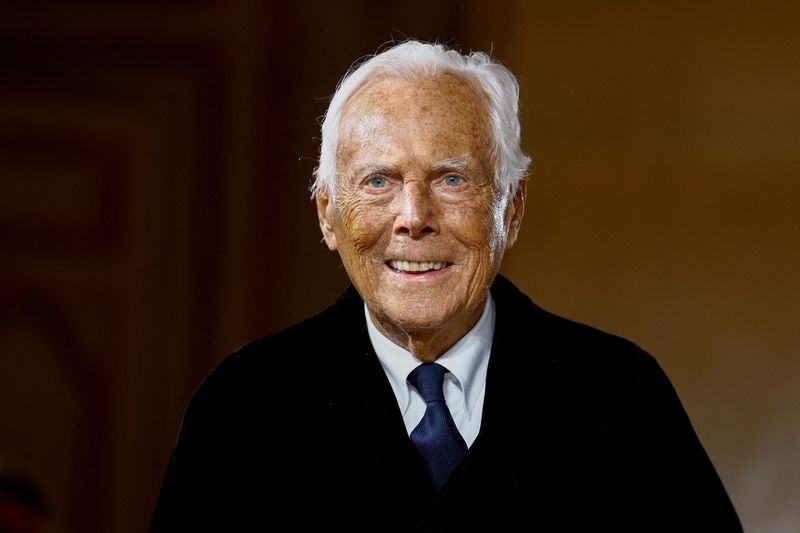 Italian fashion designer Giorgio Armani dies at 91