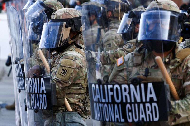 US appeals court pauses restrictions on Trump’s use of troops in Los Angeles