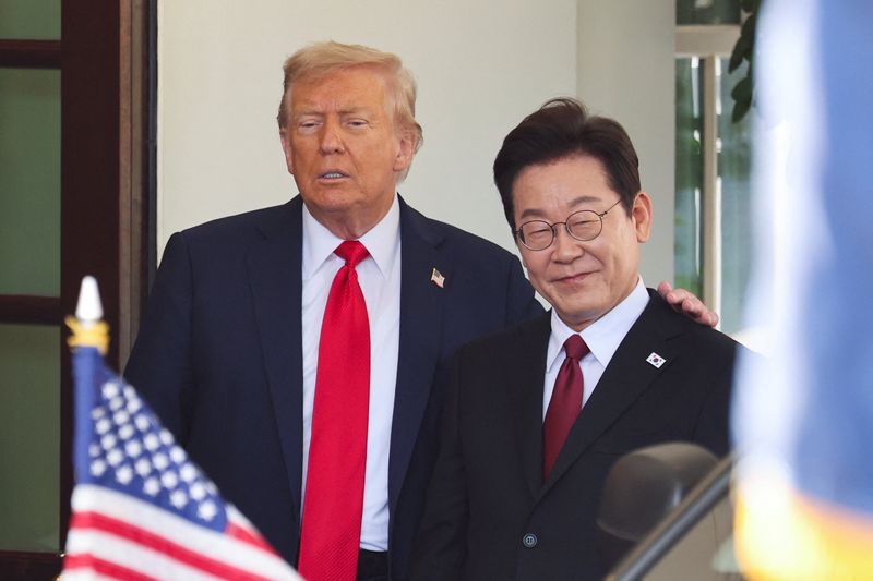 Factbox-Key issues at stake in Trump-Lee summit in South Korea