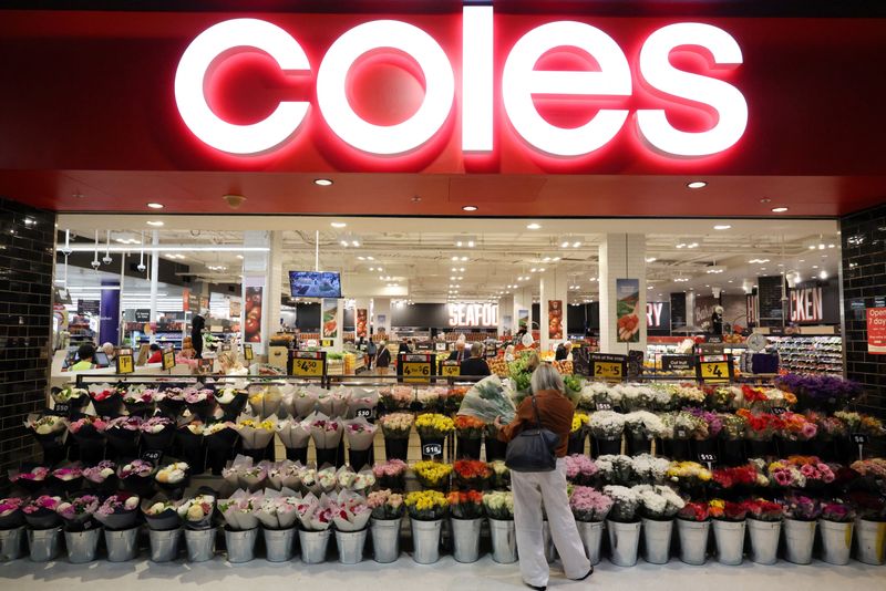 Australian grocer Coles posts 3.9% rise in first-quarter sales revenue