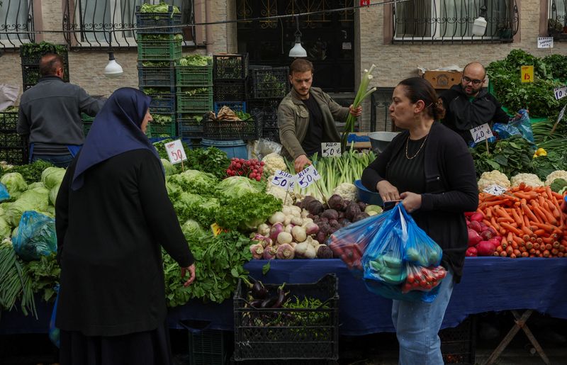 Turkey’s monthly inflation seen at 2.83% in October, year-end seen 32%