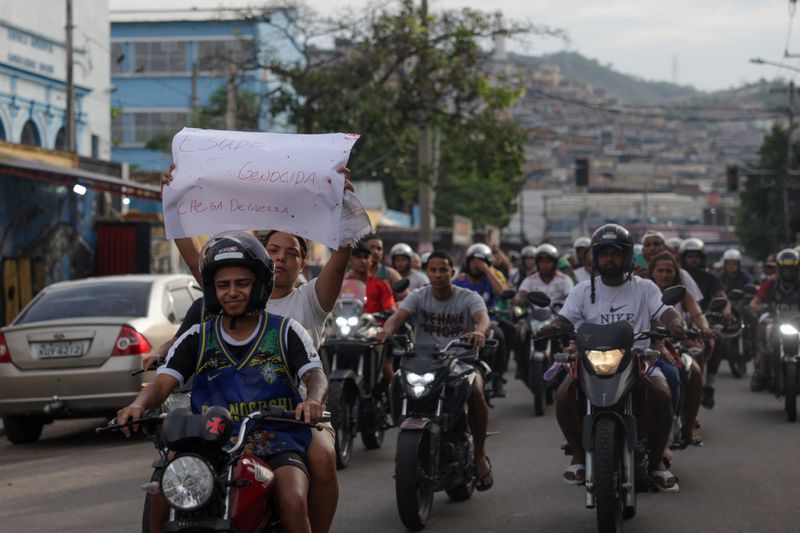 Rio authorities identify bodies as protests denounce deadly police raids