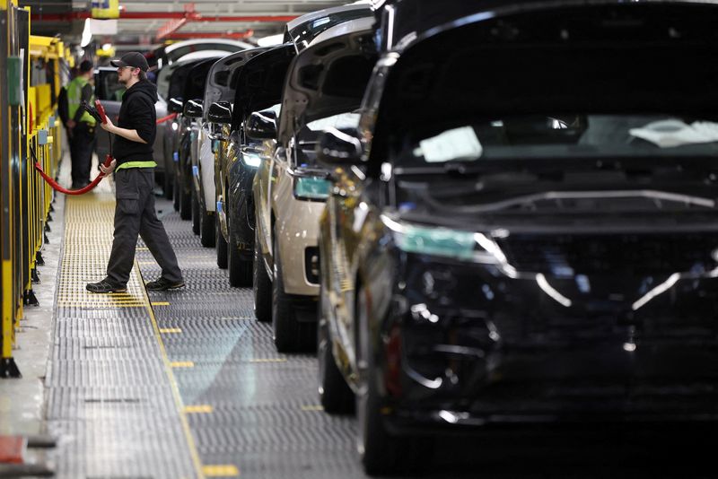 UK factories helped by Jaguar Land Rover reopening, PMI shows