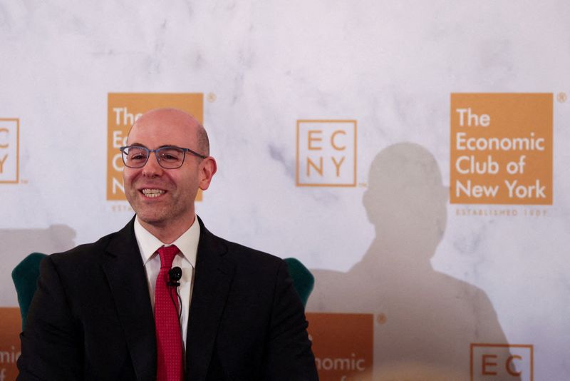 Fed’s Miran says policy too restrictive, Goolsbee says he’s focused on inflation