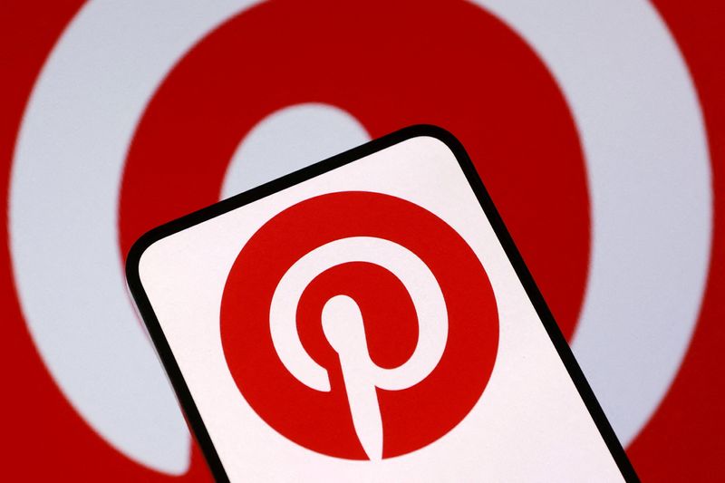 Pinterest shares tumble on stiff ad competition, tariff-driven pressures