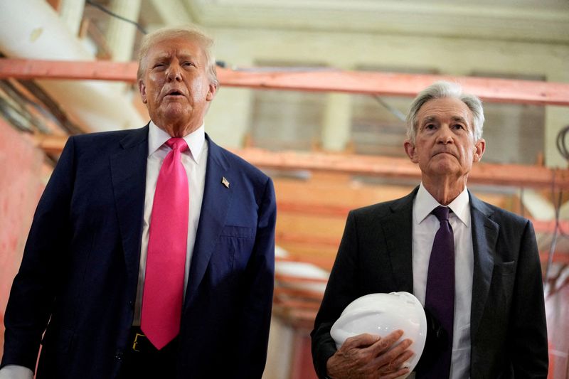 Trump again criticizes Fed's Powell, says 'I'd love to fire his ass'