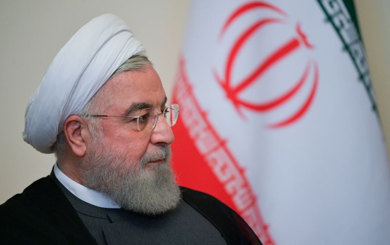 &copy; Reuters. الرئيس الإيراني حسن روحاني في صورة من أرشيف رويترز  