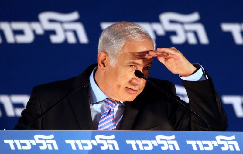 &copy; Reuters.  Netanyahu durante evento em Tel Aviv
 30/8/2010 REUTERS/Nir Elias