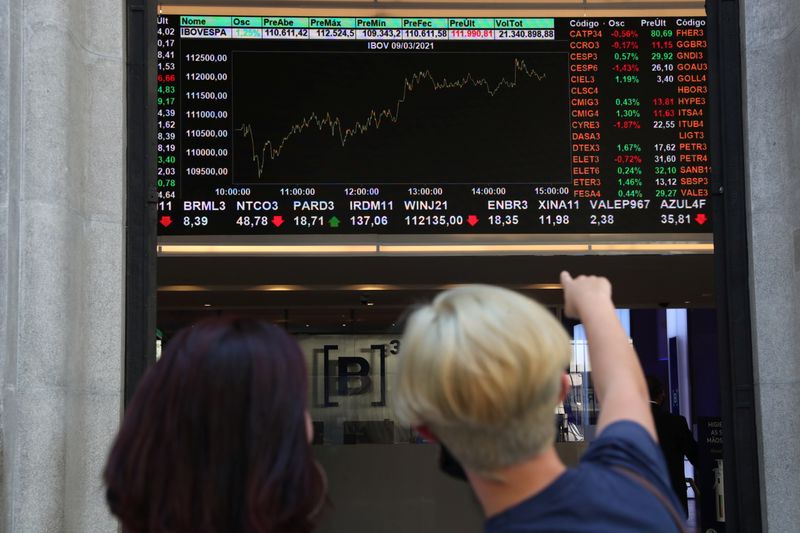 © Reuters. Bolsa de valores de São Paulo 
09/03/2021
REUTERS/Amanda Perobelli