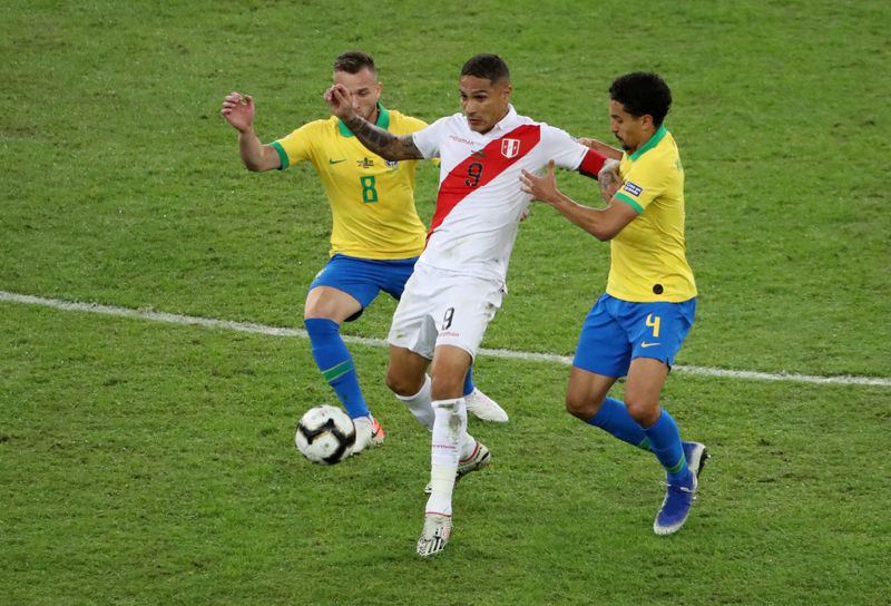 &copy; Reuters. Brasil e Peru fizeram a final da Copa América no Rio de Janeiro em 2019
07/07/2019
REUTERS/Sergio Moraes