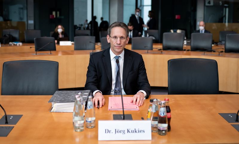 &copy; Reuters.  Ministro Kukies fala em comissão do Parlamento alemão
 21/4/2021     Bernd von Jutrczenka/Pool via REUTERS