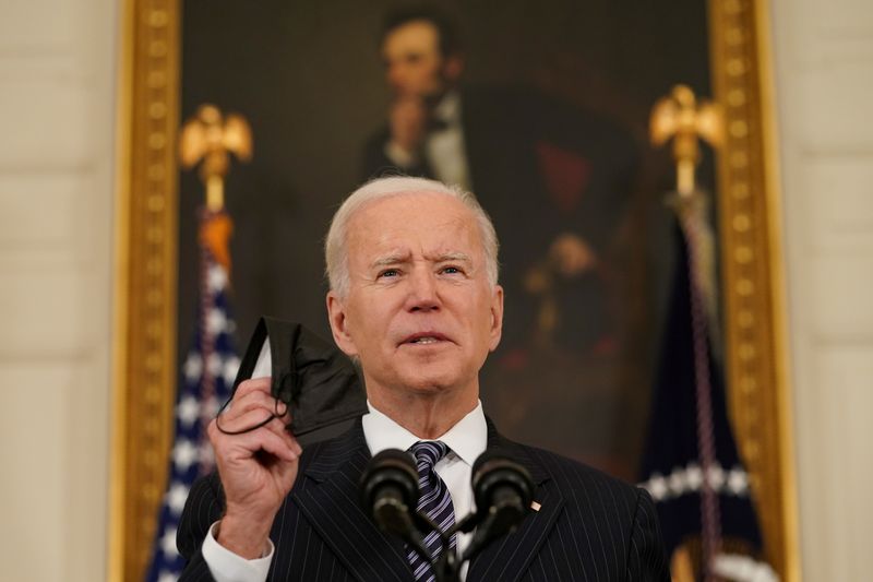 &copy; Reuters. Presidente dos Estados Unidos, Joe Biden. 6/4/2021. REUTERS/Kevin Lamarque     