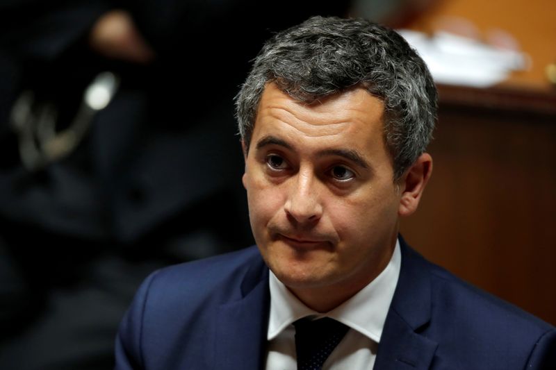 &copy; Reuters. La panne des numéros d'urgence survenue mercredi soir constitue un évènement "sérieux" et "inacceptable", a déclaré jeudi le ministre de l'Intérieur, Gérald Darmanin. /Photo d'archives/ REUTERS/Charles Platiau