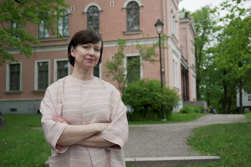 &copy; Reuters. Kaisa Hietala, a Finnish energy industry professional and new board member of Exxon Mobil, poses for a photograph in Helsinki, Finland May 31, 2021. REUTERS/Essi Lehto