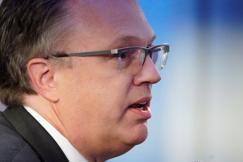 © Reuters. John Williams, Chief Executive Officer of the Federal Reserve Bank of New York, speaks at an event in New York, U.S., November 6, 2019. REUTERS/Carlo Allegri